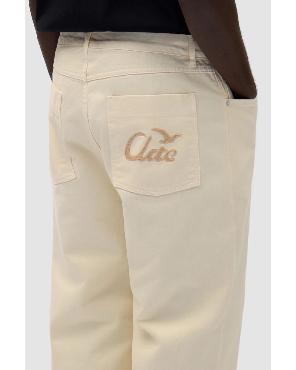 BACK BIRD PANTS CREAM