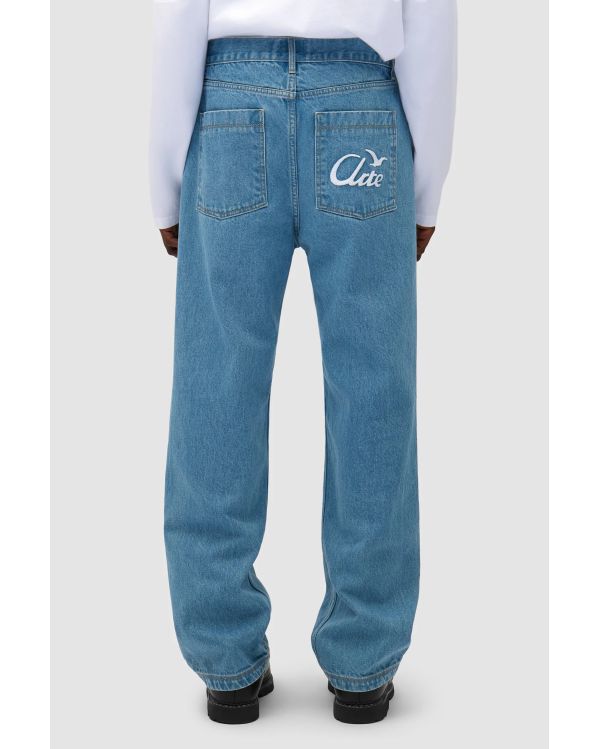 PANTALON EN DENIM BIRD BLEACH 2