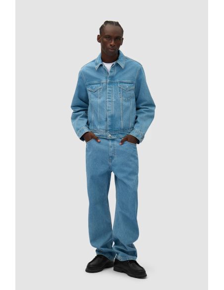 PANTALON EN DENIM BIRD BLEACH