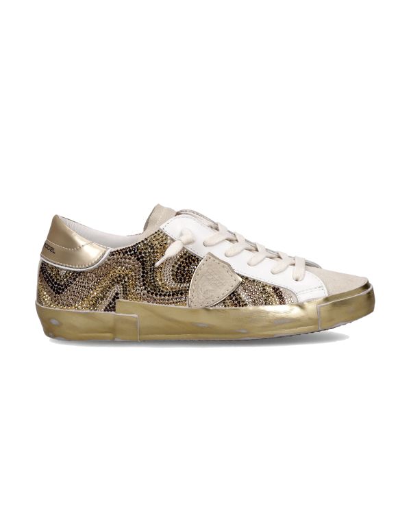 SNEAKERS PRSX LOW WOMAN OR BEIGE