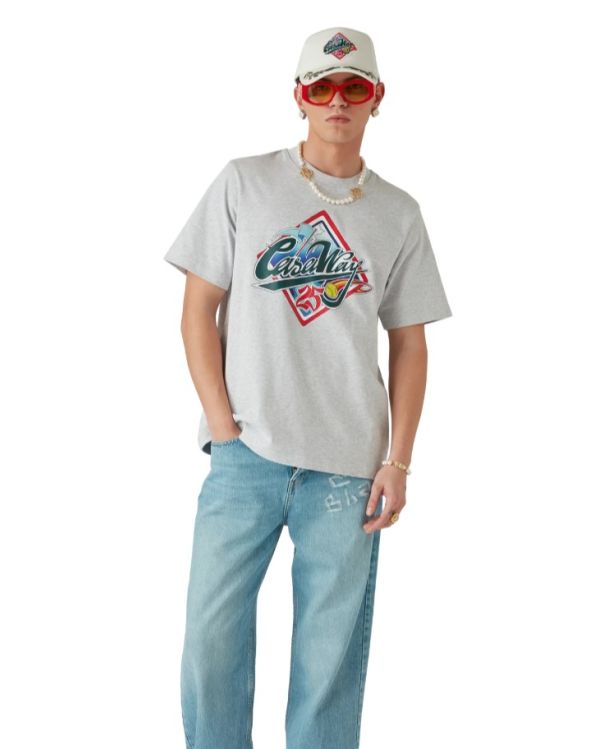 TSHIRT CASA WAY WORLD SERIES GREY