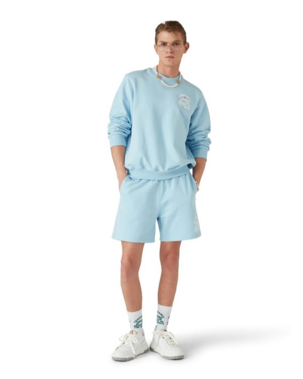 SWEATSHIRT BEAUTY OF THE WORLD LIGHT BLUE