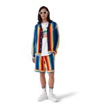 SHORT GRADIENT STRIPE TOWELLING MULTICOLOUR