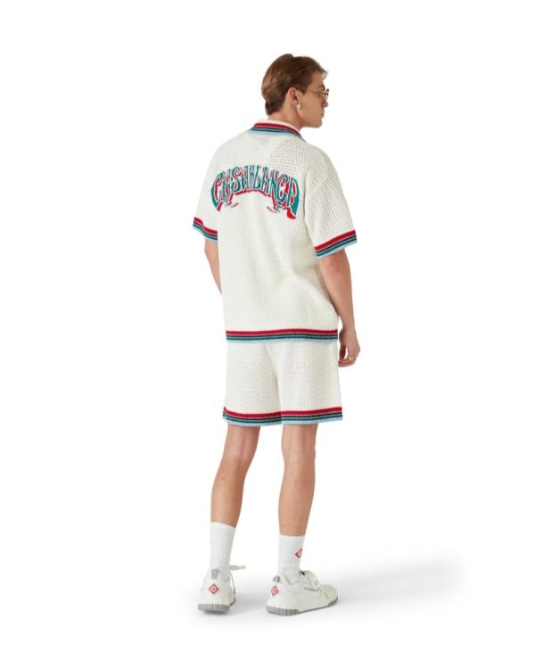 CROCHET SPORTY SHIRT WHITE 2