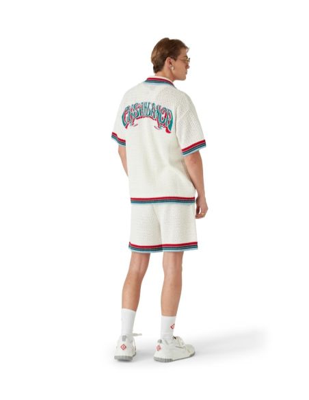 TSHIRT SPORTY CROCHET WHITE