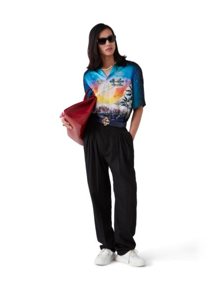 LA PREMONITION SILK SHIRT