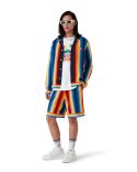VESTE GRADIENT STRIPE TOWELLING MULTICOLOUR