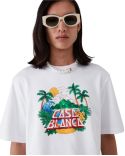 CASA BEACH WAVE TSHIRT WHITE