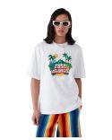 TSHIRT CASA BEACH WAVE WHITE