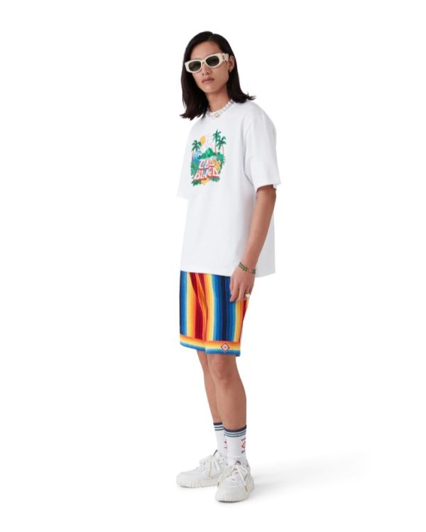 CASA BEACH WAVE TSHIRT WHITE