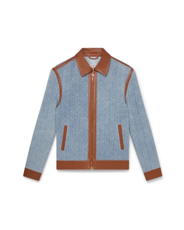MONOGRAM DENIM JACKET