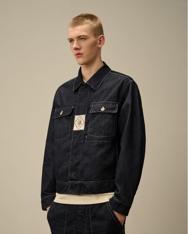 SHORT BLUE DENIM JACKET