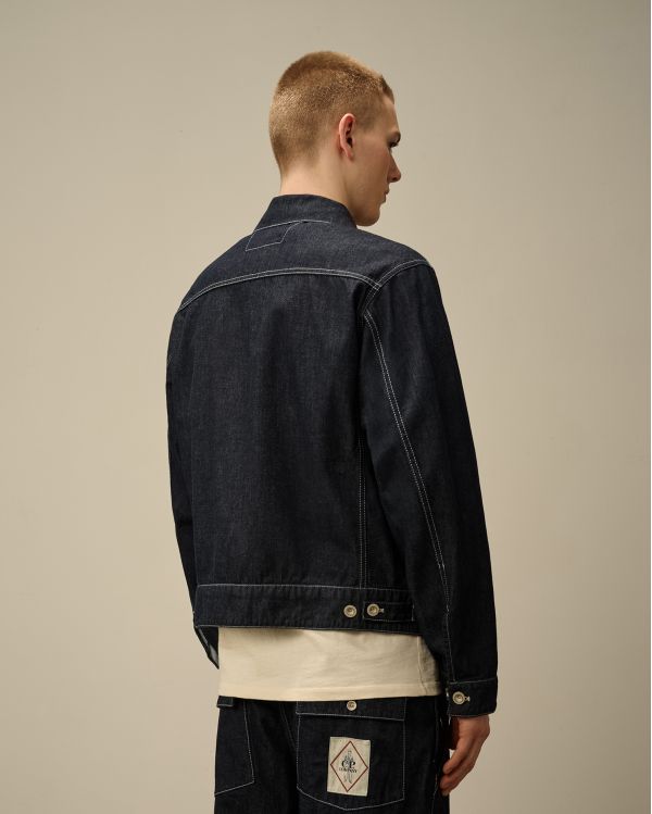 SHORT BLUE DENIM JACKET 2