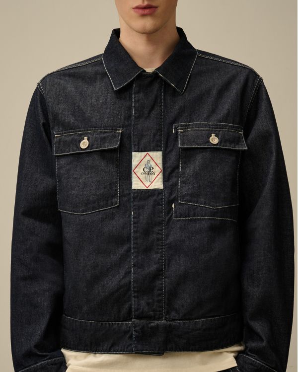 SHORT BLUE DENIM JACKET