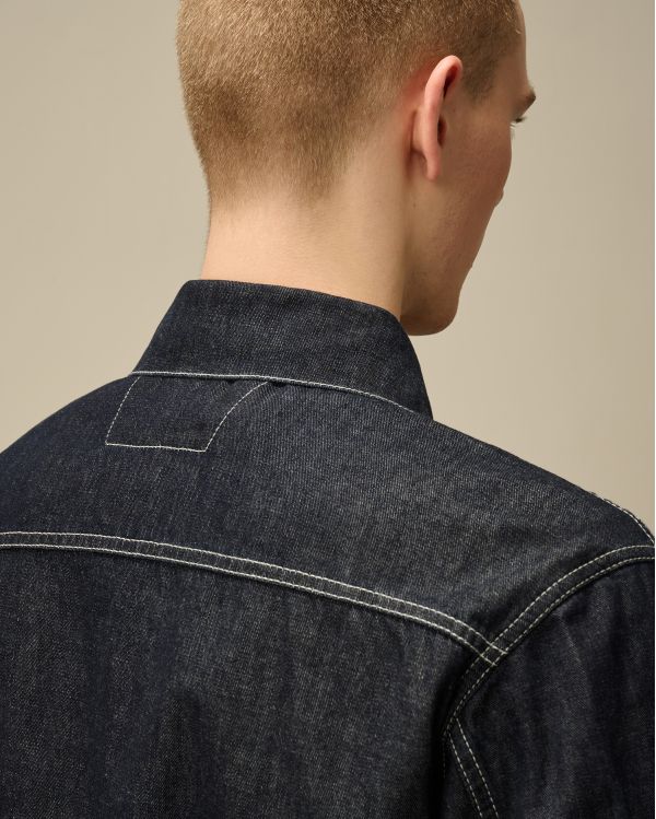 VESTE COURTE DENIM BLUE