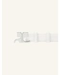BELT AC LEATHER 25MM HERITAGE WHITE