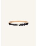 BELT AC LEATHER BLACK