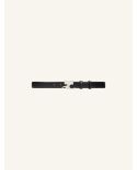 CEINTURE AC EN CUIR NOIR