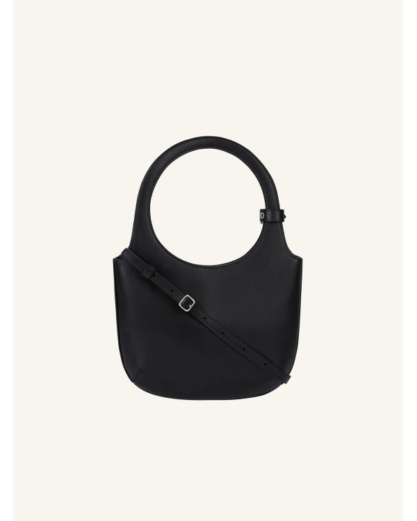 HOLY BAG EN CUIR LISSE NOIR 2