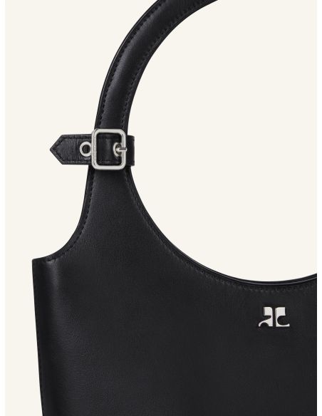 HOLY BAG EN CUIR LISSE NOIR