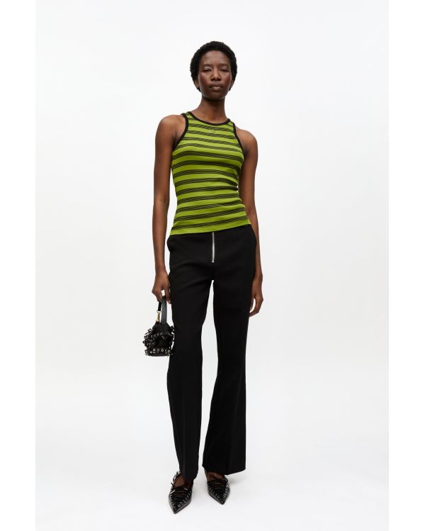 PANTS BONDED CREPE BLACK