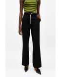 PANTS BONDED CREPE BLACK