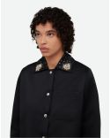 VESTE FLORA NOIR
