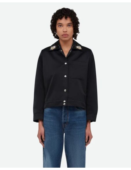 VESTE FLORA NOIR