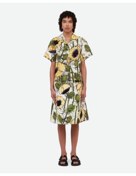 CHEMISE ALTHEA PINTUCK JAUNE COQUELICOT