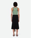 DUSK KNIT SKIRT BLACK