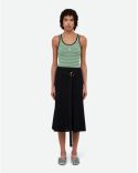 DUSK KNIT SKIRT BLACK