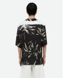 CHEMISE DE BOWLING HIGHLIFE NOIR/BLANC