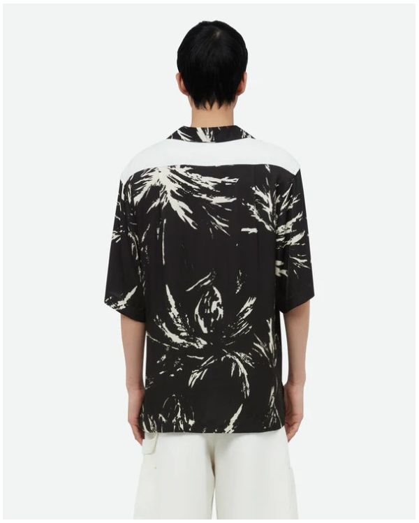CHEMISE DE BOWLING HIGHLIFE NOIR/BLANC 2