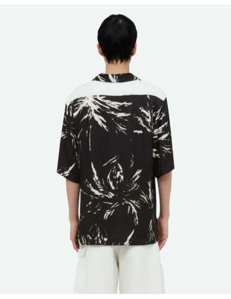 CHEMISE DE BOWLING HIGHLIFE NOIR/BLANC