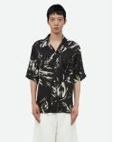 HIGHLIFE BOWLING SHIRT BLACK/WHITE