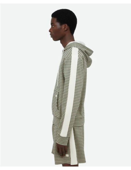 POWER HOODIE GREEN/BROWN