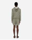 HOODIE POWER GREEN/BROWN