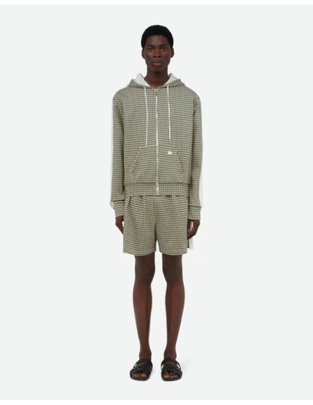 POWER HOODIE GREEN/BROWN
