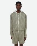 POWER HOODIE GREEN/BROWN