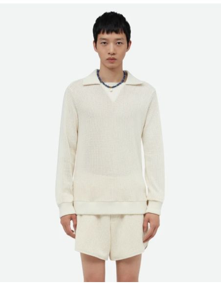 SONG JERSEY TOP IVORY