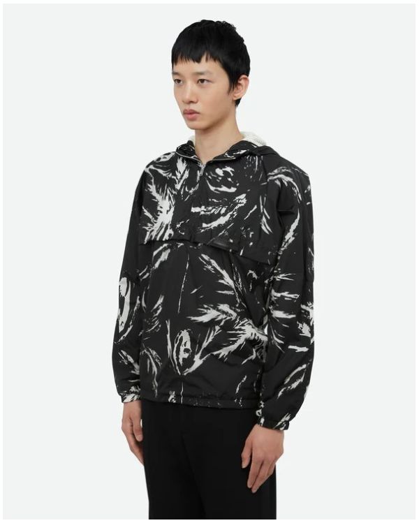 BLOOM ANORAK JACKET MCNISH BLACK / WHITE