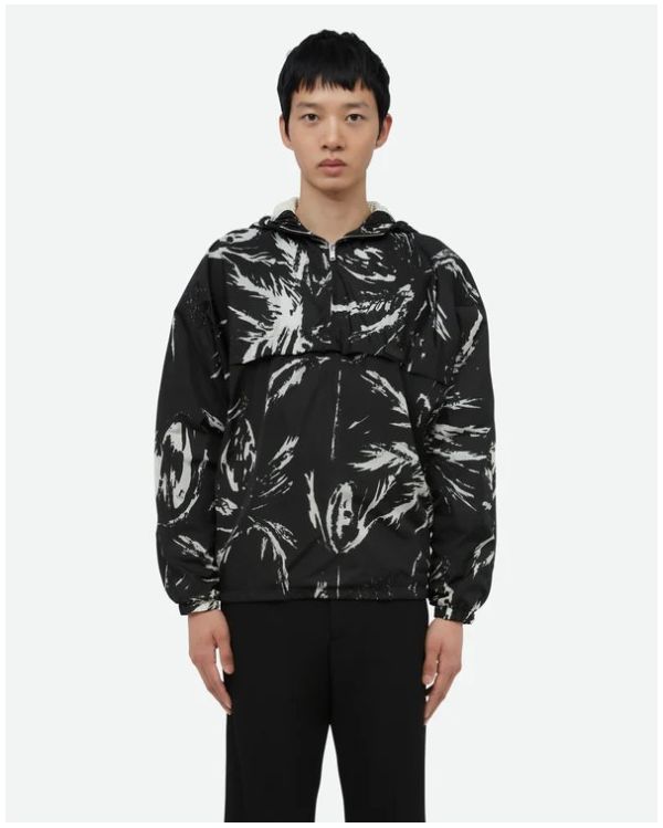 BLOOM ANORAK JACKET MCNISH BLACK / WHITE