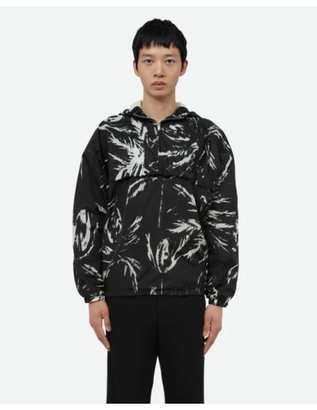 BLOOM ANORAK JACKET MCNISH BLACK / WHITE