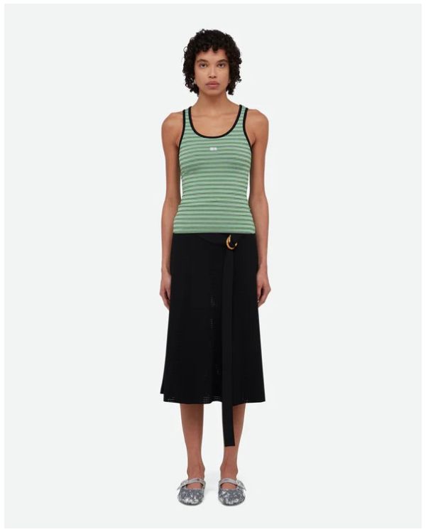 SONIC VEST TOP BLACK