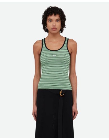 SONIC VEST TOP BLACK