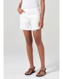 PARKER LONG SHORT PANNA COTTA WHITE