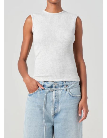 DEBARDEUR BINX BRUSHED GREY HEATHER