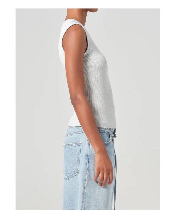 BINX TANK BRUSHE GREY HEATHER