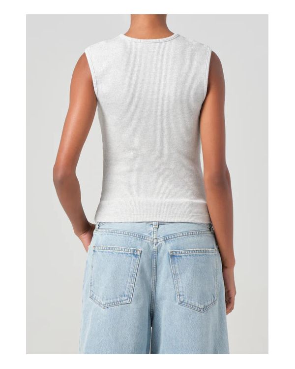 BINX TANK BRUSHE GREY HEATHER