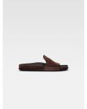 LES SANDALES MOCASSIN DARK BROWN